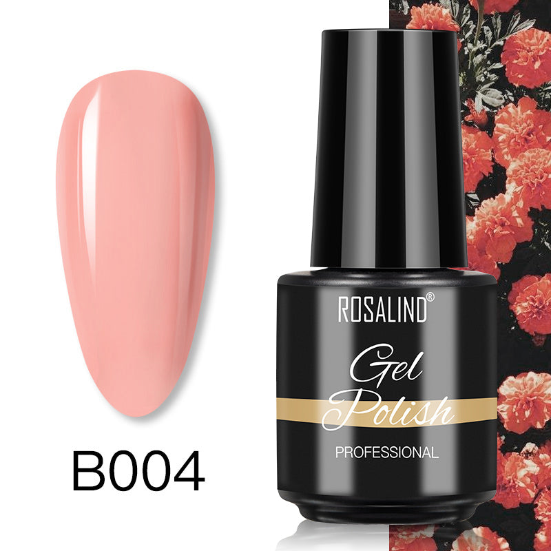 Rosalind New Pure Color Nail Polish 7ML Plastic Bottle Rosalind New Pure Color Nail Polish 7ML Plastic Bottle